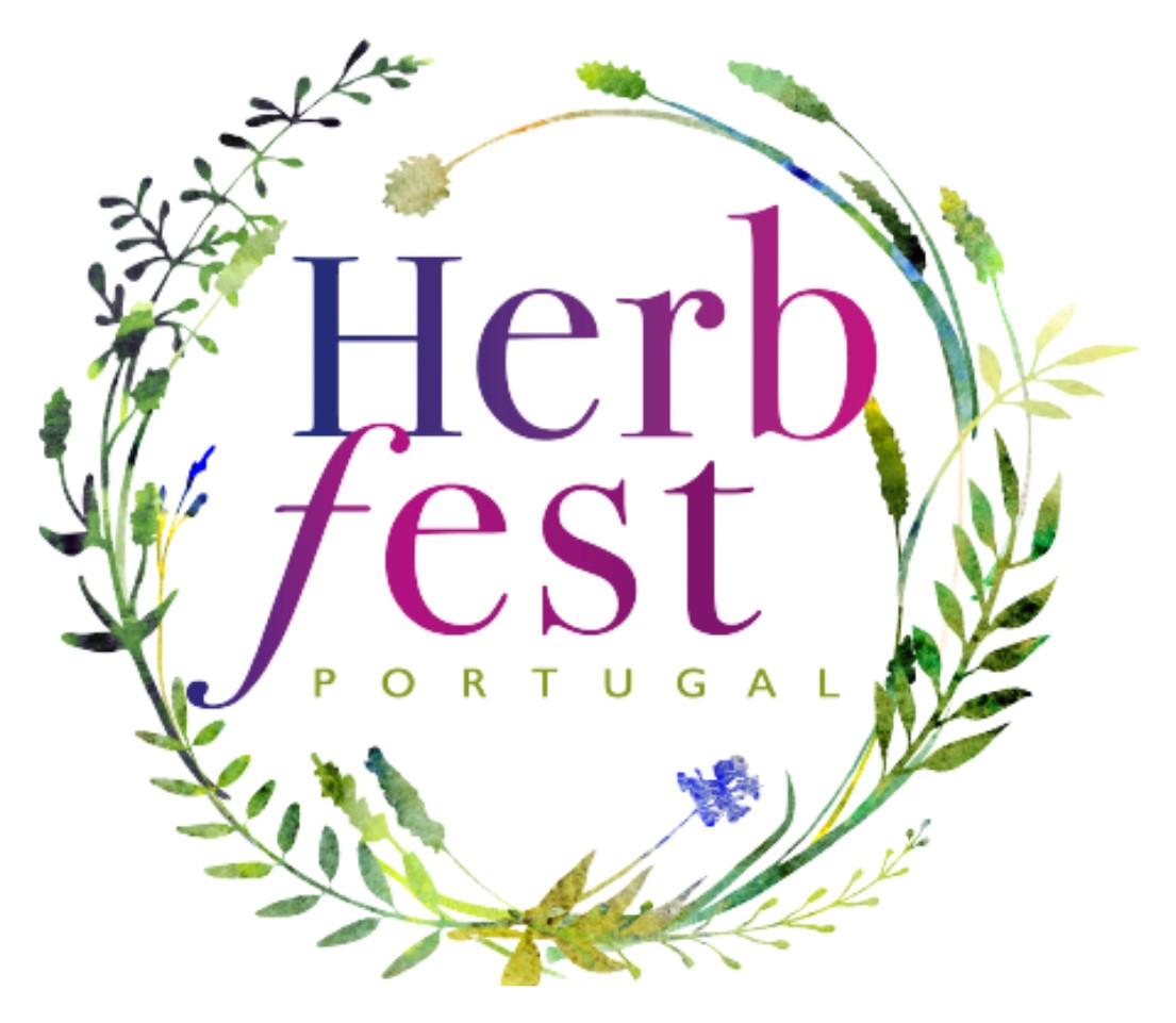 Image générale du Herb Fest Portugal avec logo et illustration botanique