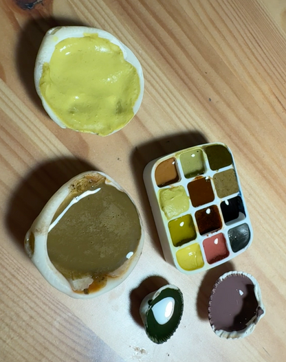 Do Pigmento à Paleta: Tintas, Técnicas e Materiais Naturais