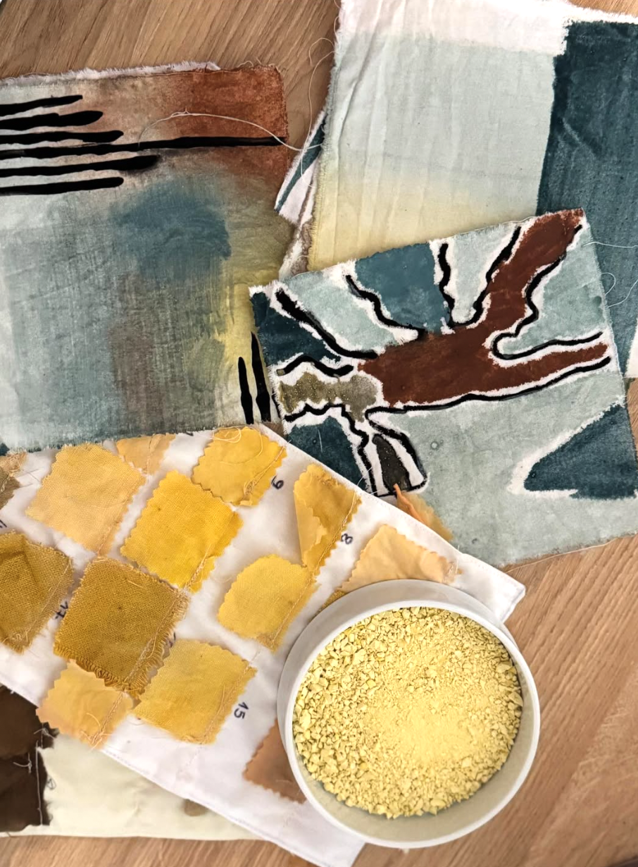 Do Pigmento à Paleta: Tintas, Técnicas e Materiais Naturais