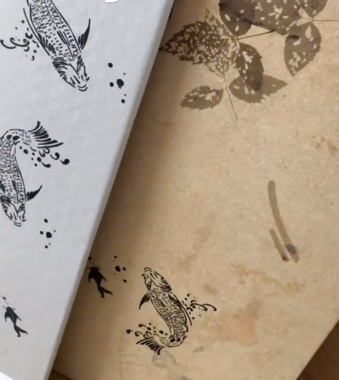 Natural Screen Printing on Paper and Other Natural Supports