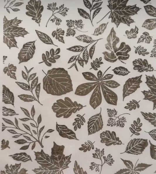 Natural Printing with Earth and Tannins